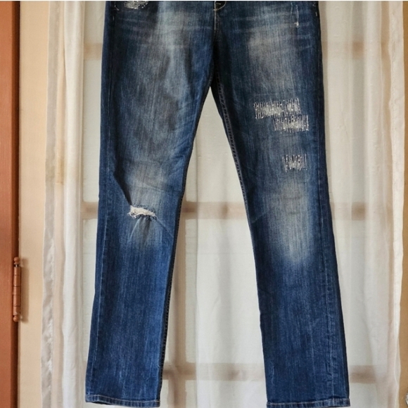 📌116 AEROPOSTALE BAYLA SKINNY JEANS SIZE 13/14 - Picture 4 of 14